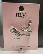 My Jewellery ring NIEUW zilver verstelbaar slang snake, Sieraden, Tassen en Uiterlijk, Ringen, Ophalen of Verzenden, Nieuw, Zilver