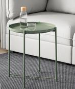 bijzettafeltje gladom Ikea, Minder dan 55 cm, Rond, Zo goed als nieuw, Ophalen