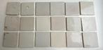 18 antieke friese witjes, Doe-het-zelf en Verbouw, Tegels, Gebruikt, Minder dan 20 cm, Minder dan 5 m², Wandtegels