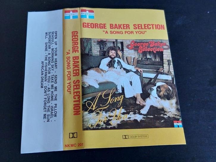 GEORGE BAKER SELECTION - A SONG FOR YOU (CASSETTEBANDJE), Cd's en Dvd's, Cassettebandjes, Zo goed als nieuw, Origineel, Pop, 1 bandje