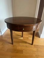 Vintage bijzettafel / nachtkastje – Jaren 50 60 – massief, Ophalen, Minder dan 45 cm, Minder dan 55 cm, Gebruikt