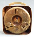 Om 1925-1935 MINI Miniatuur Reiswekker Wekker met Wekfunctie, Antiek en Kunst, Antiek | Klokken, Ophalen of Verzenden