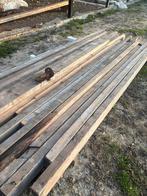Houten balken 220x75 - lengte 3-3.5m, Gebruikt, Ophalen of Verzenden, Balk, Overige houtsoorten