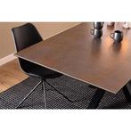 Eettafel Line Keramiek 200 x 100 cm Bruin van Bendt, Ophalen