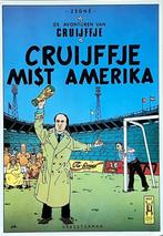 Ansichtkaart Cruijffje mist Amerika - Joost Veerkamp, Verzamelen, Ophalen of Verzenden, 1980 tot heden, Ongelopen, Sterren en Beroemdheden
