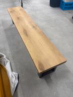 Houten TV Meubel met Metalen Onderstel, Huis en Inrichting, Stoelen, Ophalen, Bruin, Zo goed als nieuw, Eén