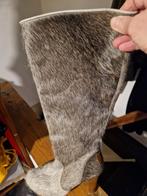 Laarzen , koeiehuid, Ophalen of Verzenden, Zo goed als nieuw, Bruin, Hoge laarzen