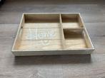 Houten Dienblad 'There is no place like home', Antiek en Kunst, Antiek | Woonaccessoires, Ophalen of Verzenden