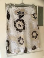 Bloemenrok Maat L linnen mix, Kleding | Dames, Beige, Maat 42/44 (L), Ophalen of Verzenden, Zo goed als nieuw