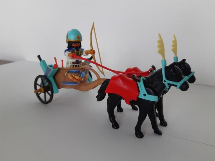 Playmobil 4244 - Egyptische strijdwagen, Kinderen en Baby's, Speelgoed | Playmobil, Gebruikt, Ophalen of Verzenden