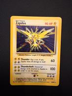 Zapdos holo 16/102 pokemon base set, Ophalen of Verzenden, Zo goed als nieuw
