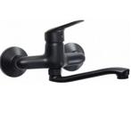 Nieuw: Keukenkraan wandkraan onderuitloop Neo Boro matzwart, Verzenden, Nieuw