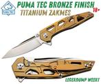 Exclusief Puma Tec Zakmes Titanium & D2 Staal Bronze finish, Ophalen of Verzenden, Nieuw