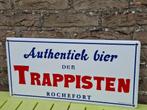 Emaillebord Rochefort Trappisten (Emaillerie Belge), Ophalen of Verzenden, Zo goed als nieuw, Reclamebord, Plaat of Schild, Overige merken