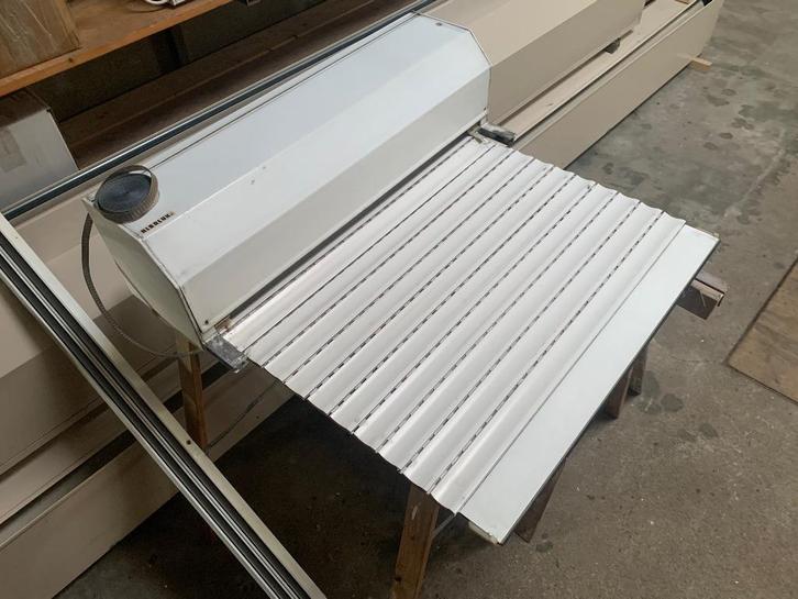 Wit rolluik 67,5 cm breed x 175 cm hoog, Doe-het-zelf en Verbouw, Rolluiken, Gebruikt, 150 tot 200 cm, Minder dan 100 cm, Wit