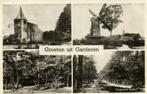 Groeten uit Garderen - 4 afb. dorpsgezichten - gelopen, Verzamelen, Ansichtkaarten | Nederland, Ophalen of Verzenden, Voor 1920