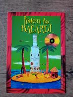 Bacardi kaart Listen to Bacardi, Ophalen of Verzenden, Voor 1920, Ongelopen, Overige thema's