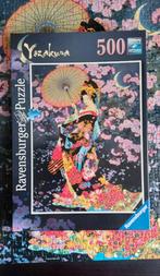 Ravensburger puzzel - Yozakura - Japan - 500 stukjes - MOOI!, Ophalen of Verzenden, 500 t/m 1500 stukjes, Gebruikt, Legpuzzel