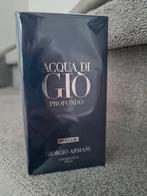 NIEUWE Armani acqua di gio profondo parfum, Verzenden, Nieuw