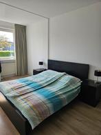 Malm bed Ikea zwart 160 200, Ophalen, Gebruikt, Zwart, Tweepersoons