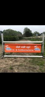 Reclame hindernissen 49,95 Euro, Dieren en Toebehoren, Paarden en Pony's | Overige Paardenspullen, Ophalen of Verzenden, Nieuw