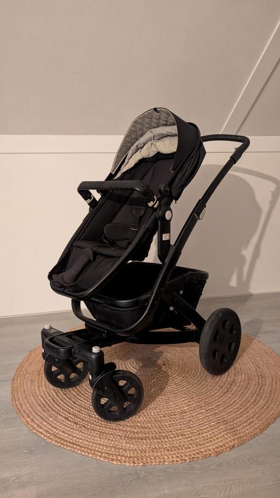 Joolz Geo2 Studio Noir/Zwart – Complete Luxe Set + slaapzak, Kinderen en Baby's, Kinderwagens en Combinaties, Gebruikt, Overige merken