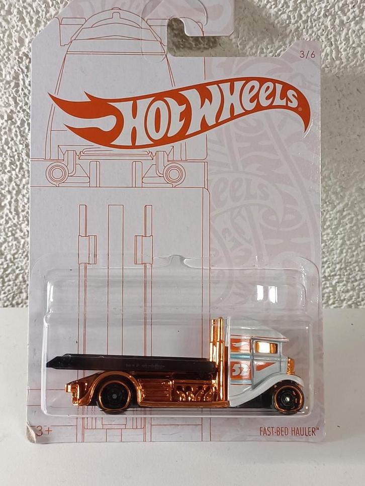 Hot Wheels Fast-Bed Hauler - Nieuw in verpakking, Hobby en Vrije tijd, Modelauto's | Overige schalen, Nieuw, Bus of Vrachtwagen