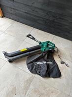 Bladblazer bladzuiger Topcraft 2800 Watt, Tuin en Terras, Bladblazers, Ophalen, Gebruikt, Topcraft, Met neuswiel