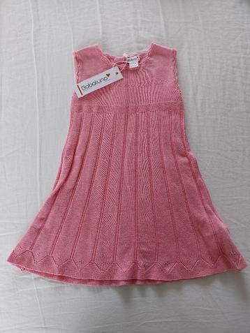 Minoti Babaluna oud roze knitted jurkje maat 86-92 NIEUW beschikbaar voor biedingen