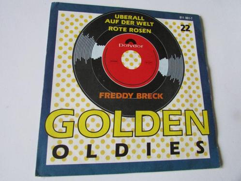 FREDDY BRECK,UBERALL AUF DER WELT, SINGLE, Cd's en Dvd's, Vinyl Singles, Gebruikt, Single, Pop, 7 inch, Ophalen of Verzenden