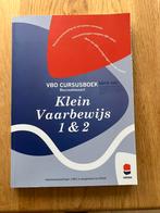 Cursusboek vbo klein vaarbewijs 1&2, Ophalen, Alpha, Nieuw