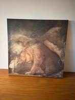 Prent Schilderij Kunst Kinderkamer Beer Sprookje, Antiek en Kunst, Ophalen of Verzenden