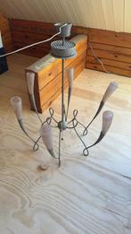 Terzani kelklamp met Murano glas, Ophalen, Gebruikt, Glas