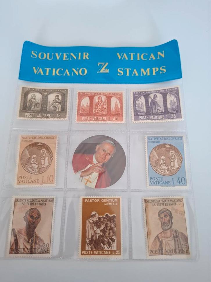 Vaticaan Postzegels Souvenir, Postzegels en Munten, Postzegels | Volle albums en Verzamelingen, Buitenland, Ophalen of Verzenden