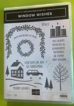 Stampin Up Window Wishes NIEUW, Hobby en Vrije tijd, Ophalen of Verzenden, Nieuw, Clearstamp