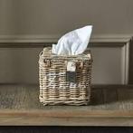 Riviera Maison rattan tissue box, Huis en Inrichting, Ophalen of Verzenden, Zo goed als nieuw