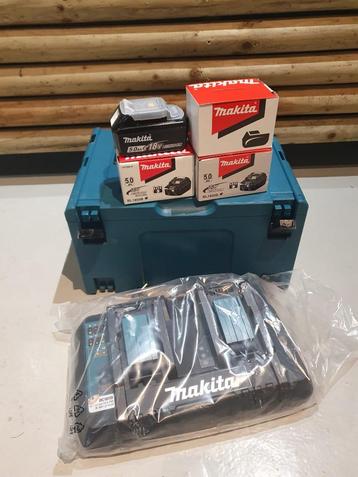Makita starterset 18V op = op!! beschikbaar voor biedingen