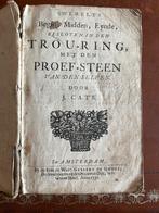 Jacob Cats - Trou-ring - Amsterdam 1731, Ophalen of Verzenden