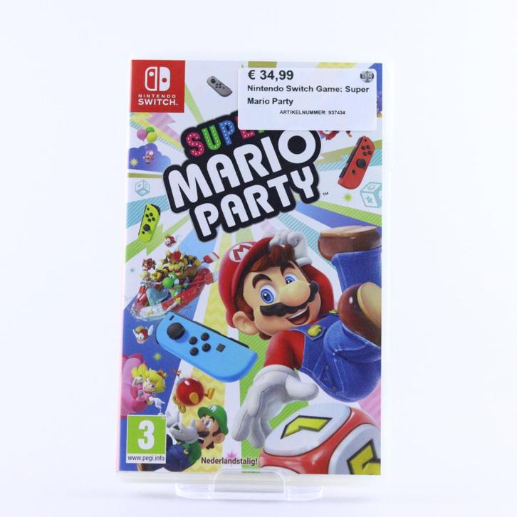 Nintendo Switch Game: Super Mario Party, Spelcomputers en Games, Spelcomputers | Nintendo Switch, Zo goed als nieuw