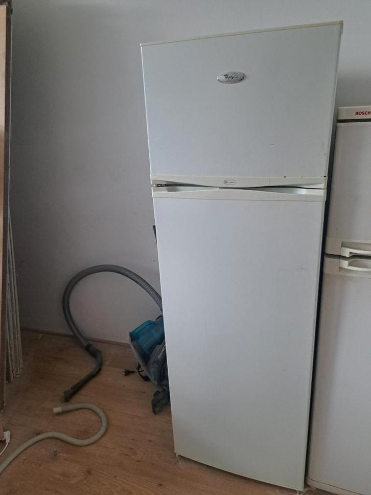Whirlpool Koelvriescombinatie 160cm - Inbouw, Witgoed en Apparatuur, Koelkasten en IJskasten, Gebruikt, Met vriesvak, 200 liter of meer