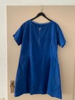 Blauwe jurk, Ophalen of Verzenden, Gedragen, Blauw, Boven de knie