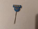 Unox keurpak speldje, Verzamelen, Speldjes, Pins en Buttons, Ophalen of Verzenden, Gebruikt, Overige onderwerpen