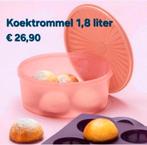 TUPPERWARE Astroflex Koektrommel zalm 1,8 lt met Zonnedeksel, Huis en Inrichting, Keuken | Tupperware, Ophalen of Verzenden, Nieuw