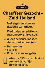 GEZOCHT CHAUFFEUR!!!!