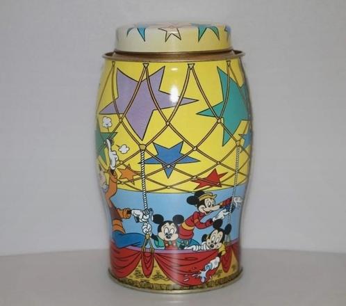Vintage blik made in England Mickey & Friends luchtballon, Verzamelen, Disney, Gebruikt, Overige typen, Mickey Mouse, Ophalen of Verzenden