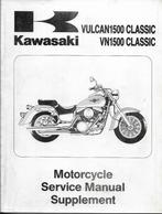 Kawasaki Vulcan 1500 Classic VN1500 Supplement (6171z), Motoren, Handleidingen en Instructieboekjes, Verzenden, Kawasaki