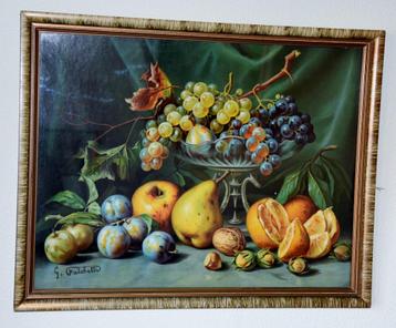 Vintage Wanddecoratie Stilleven beschikbaar voor biedingen