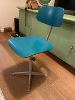 Friso Kramer Ahrend de Cirkel architectenstoel blauw, Huis en Inrichting, Ophalen, Blauw, Metaal, Eén