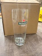6 Heineken Glazen, Glas of Glazen, Gebruikt, Ophalen of Verzenden, Glas