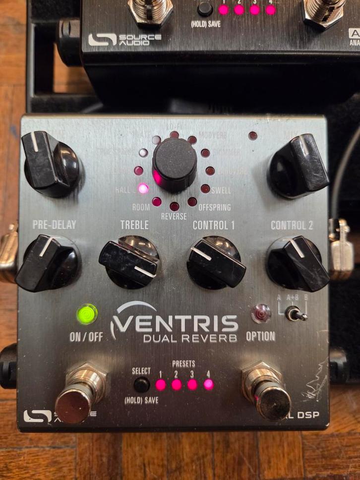 Source Audio Ventris Reverb - Top Reverb Pedaal, Muziek en Instrumenten, Effecten, Zo goed als nieuw, Reverb, Ophalen of Verzenden